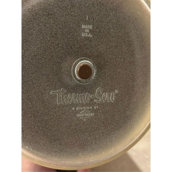 Thermo Serv ATLAS MAP Vintage Insulated Pitcher W/ Lid 55 oz. Dart Industries - Picture 6 of 8